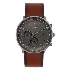 Fossil Chase Timer Analog Grey Dial Men'S Watch-Fs5517
