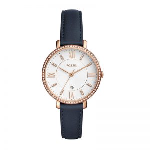 Fossil Womens Analogue Leather Watch - Wfif-Es4291I_Blue