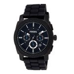 Fossil Machine Chronograph Black Dial Men'S Watch - Fs4487