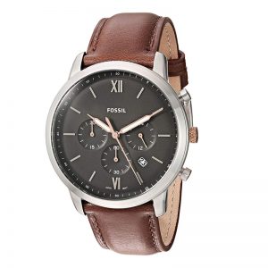 Fossil Analog Grey Dial Men'S Watch - Fs5408