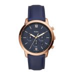 Fossil Analog Blue Dial Men'S Watch - Fs5454