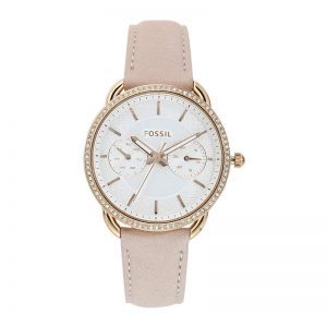 Fossil Womens Analogue Leather Watch - Es4393I_Pink_Free Size