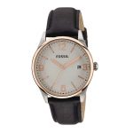 Fossil End-Of-Season The Agent Analog Silver Dial Men'S Watch -Fs4969