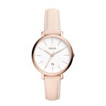 Fossil Womens Analogue Leather Watch - Wfif-Es4369I_Pink