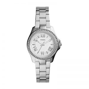Fossil Cecile Analog Silver Dial Women'S Watch - Am4576
