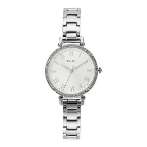 Fossil Kinsey Analogue White Dial Women'S Watch -Es4448I