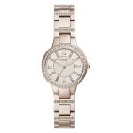 Fossil Virginia Analog Pink Dial Women'S Watch-Es4482