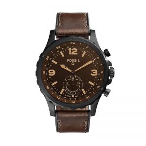 Fossil Hybrid Watch Analog Black Dial Men'S Watch - Ftw1159