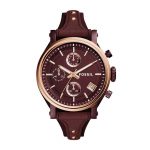 Fossil Es4114 Original Boyfriend Burgundy Dial Chronograph Women'S Watch