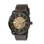 Fossil The Commuter Auto Analog Black Dial Men'S Watch - Me3158