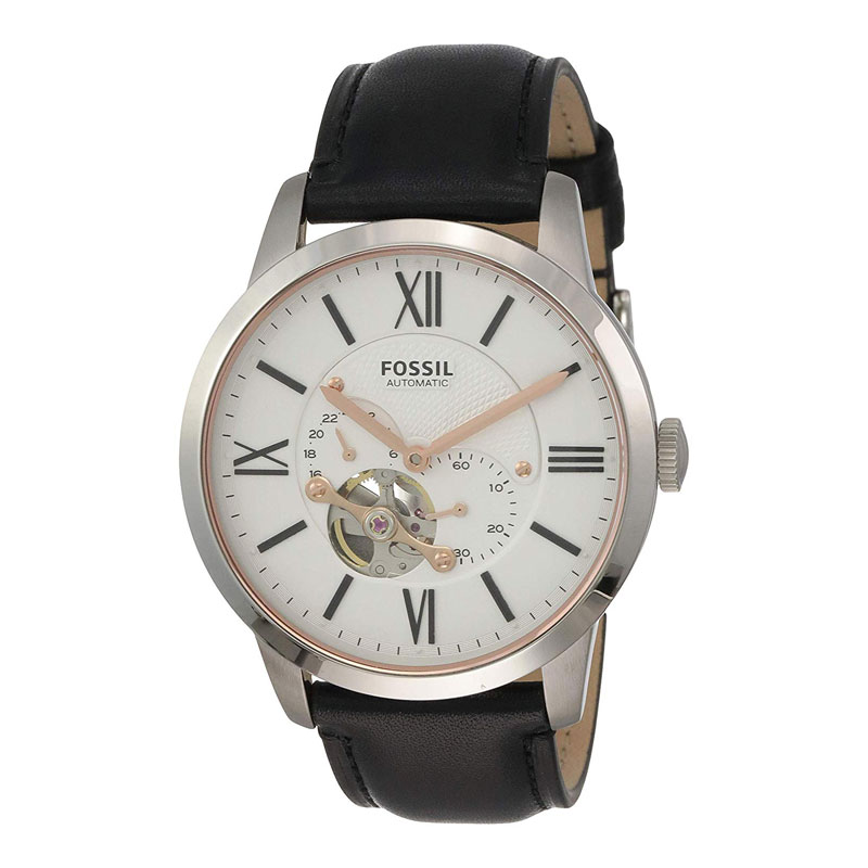Fossil Townsman Analog Silver Dial Men S Watch Me3104 Zakarto