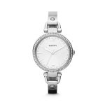 Fossil Georgia Analog Silver Dial Women'S Watch - Es3225