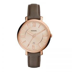 Fossil Jacqueline Analog Beige Dial Women'S Watch - Es3707