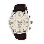 Fossil Grant Analog Off-White Dial Men'S Watch_Bq1129