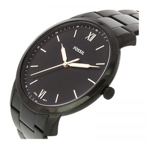 Fossil The Minimalist 3H Analog Black Dial Men'S Watch-Fs5526