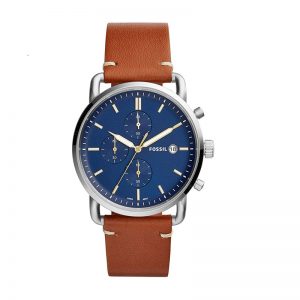 Fossil Analog Blue Dial Men'S Watch - Fs5401