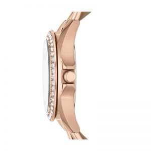 Fossil Riley Analog White & Beige Dial Women'S Watch -Es3466
