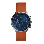 Fossil Chase Timer Analog Blue Dial Men'S Watch-Fs5486