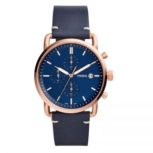 Fossil Analog Blue Dial Men'S Watch - Fs5404