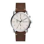 Fossil Analog Off-White Dial Men'S Watch - Fs5402