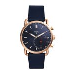 Fossil Hybrid Watch Analog Blue Dial Men'S Watch - Ftw1154