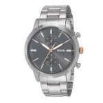 Fossil 44Mm Townsman Analog Grey Dial Men'S Watch - Fs5407