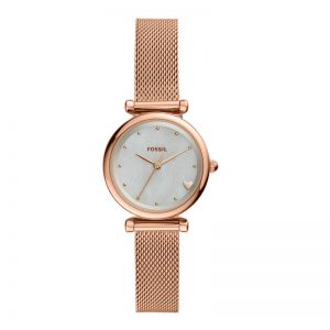 Fossil Carlie Mini Analog Multi-Colour Dial Women'S Watch-Es4505