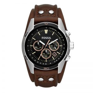Fossil Chronograph Black Dial Men'S Watch - Ch2891