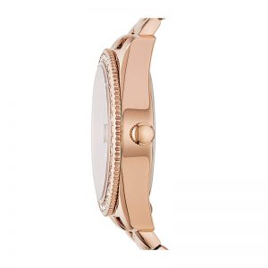 Fossil Analog Rose Gold Dial Women'S Watch-Es4318