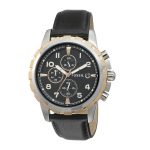 Fossil Chronograph Black Dial Men'S Watch - Fs4545