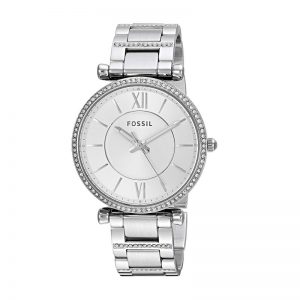Fossil Analog Silver Dial Women'S Watch - Es4341