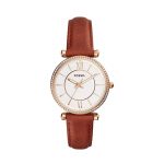 Fossil Carlie Analog Silver Dial Women'S Watch - Es4428