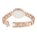 Fossil Analog Rose Gold Dial Women'S Watch - Bq3181