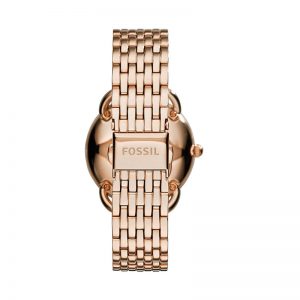 Fossil Tailor Analog Copper Dial Women'S Watch - Es3713