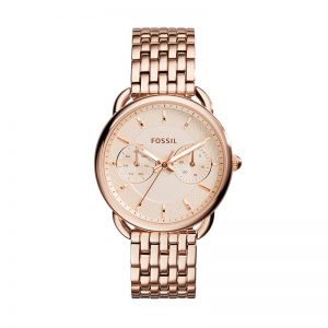 Fossil Tailor Analog Copper Dial Women'S Watch - Es3713