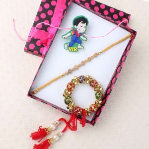 Unique Family Combo of Rakhi Set