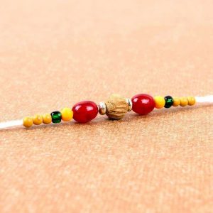 Colorful Beads Rakhi