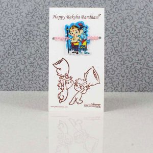 Ganesha Krishna Rakhi for Kids