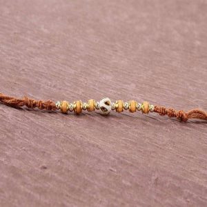 Gorgeous Wooden Beads Rakhi