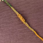 Mini Acrylic Wooden Beads Rakhi