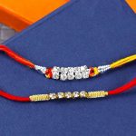 Set of Two Diamond Rakhi