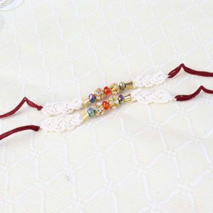 Set of Two Moti Rakhi