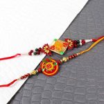 Set of 2 Traditional Design Rakhi