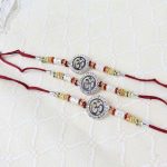 Triple Om Ideal Designer Rakhi