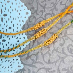 Special Tiny Bead Rakhi Combo