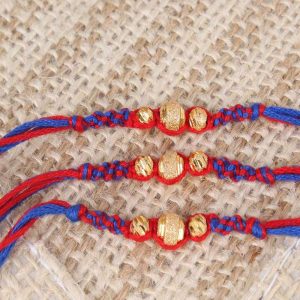 Set of Three Unique Design Rakhi