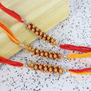 Perfect Rakhi Combo of Three for Loving Brothers