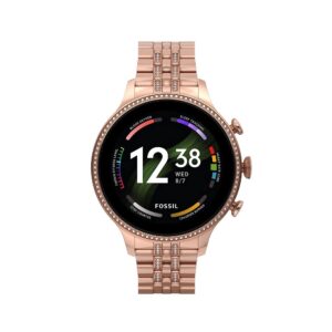 Fossil Gen 6 Digital Black Dial Women's Watch-FTW6077