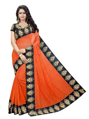 Sarvanan Meenaxi Chandheri Cotton Weaving Saree With Blouse