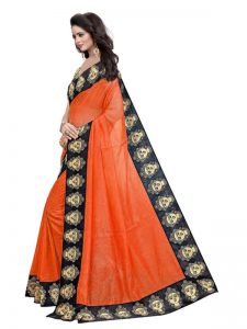 Sarvanan Meenaxi Chandheri Cotton Weaving Saree With Blouse